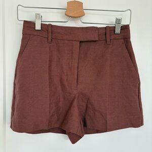 WILFRED ARITZIA Linen Shorts